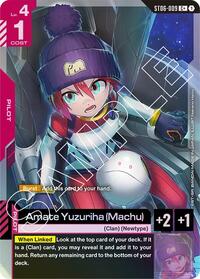 Amate Yuzuriha (Machu) (C+) - Starter Deck 06: Clan Unity - C+ - ST06-009