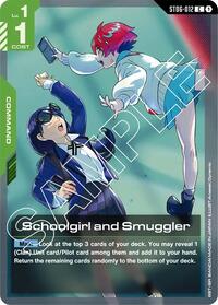 Schoolgirl and Smuggler - Starter Deck 06: Clan Unity - Common - ST06-012