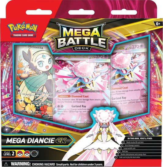 Mega Battle Deck (Mega Diancie ex) Español - Spanish