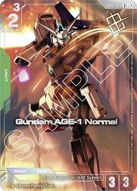 Gundam AGE-1 Normal (Store Tournament Winner Pack 02) - Gundam Promotional Cards - Common - GD02-029