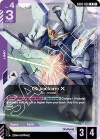 Gundam X (GD02-056) (Store Tournament Participant Pack 02) - Gundam Promotional Cards - Rare - GD02-056