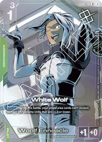 White Wolf (Store Tournament Winner Pack 02) - Gundam Promotional Cards - C+ - GD02-106