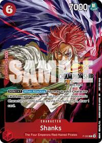 Shanks (CS 25-26 Event Pack Finalist Ver.) - One Piece Promotion Cards - PR - P-083