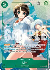 Lim (CS 25-26 Event Pack Finalist Ver.) - One Piece Promotion Cards - PR - P-079