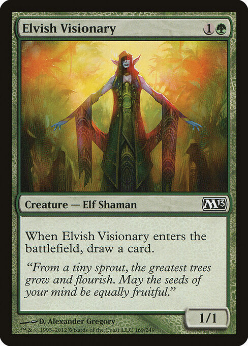 Elvish Visionary - Magic 2013 (M13) - C - 169