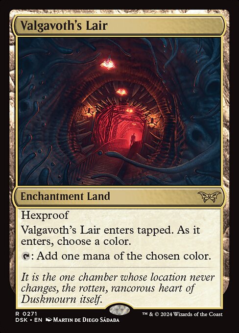 Valgavoth's Lair - Duskmourn: House of Horror - R - 271