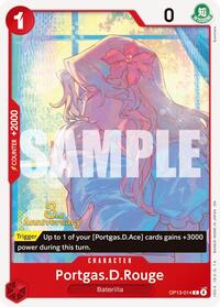 Portgas.D.Rouge - Carrying On His Will: 3rd Anniversary Tournament Cards - C - OP13-014