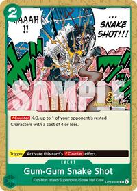 Gum-Gum Snake Shot - Carrying On His Will: 3rd Anniversary Tournament Cards - C - OP13-039