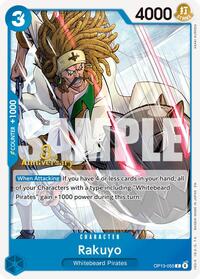 Rakuyo - Carrying On His Will: 3rd Anniversary Tournament Cards - C - OP13-055