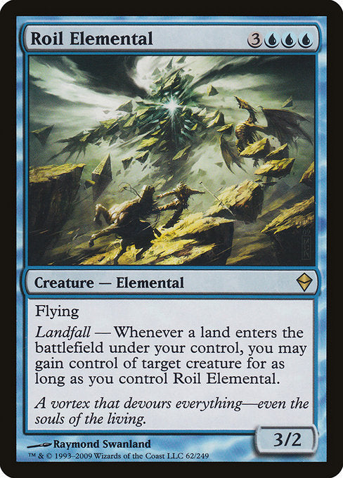 Roil Elemental - Zendikar - R - 62