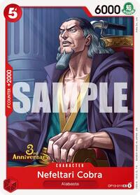 Nefeltari Cobra - Carrying On His Will: 3rd Anniversary Tournament Cards - UC - OP13-011