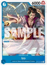 Izo - Carrying On His Will: 3rd Anniversary Tournament Cards - UC - OP13-041