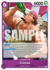Crocus - Carrying On His Will: 3rd Anniversary Tournament Cards - UC - OP13-062