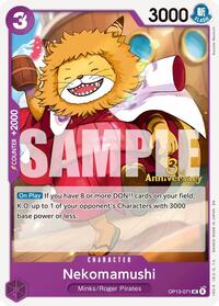 Nekomamushi - Carrying On His Will: 3rd Anniversary Tournament Cards - UC - OP13-071