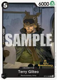 Terry Gilteo - Carrying On His Will: 3rd Anniversary Tournament Cards - UC - OP13-088