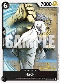 Hack - Carrying On His Will: 3rd Anniversary Tournament Cards - UC - OP13-090