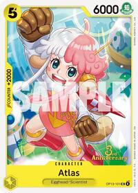 Atlas - Carrying On His Will: 3rd Anniversary Tournament Cards - UC - OP13-101