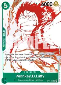 Monkey.D.Luffy - OP07-033 (3rd Anniversary Treasure Campaign Pack) - One Piece Promotion Cards - UC - OP07-033