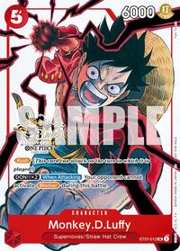 Monkey.D.Luffy - ST01-012 (3rd Anniversary Tournament 3 Brothers Pack) - Carrying On His Will: 3rd Anniversary Tournament Cards - SR - ST01-012