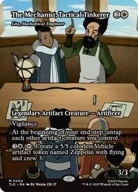 The Mechanist, Tactical Tinkerer - Lita, Mechanical Engineer (Borderless) - Avatar: The Last Airbender: Eternal-Legal - M - 4
