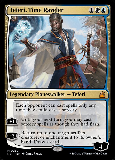 Teferi, Time Raveler - Ravnica Remastered - M - 232