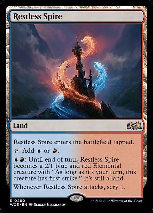 Restless Spire - Wilds of Eldraine - R - 260