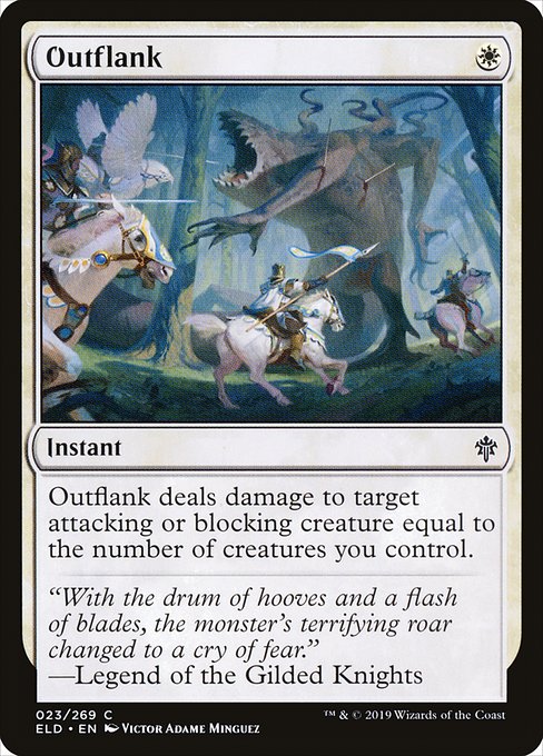 Outflank - Throne of Eldraine - C - 23