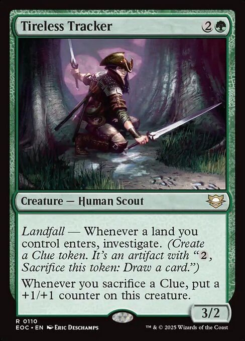 Tireless Tracker - Commander: Edge of Eternities - R - 110