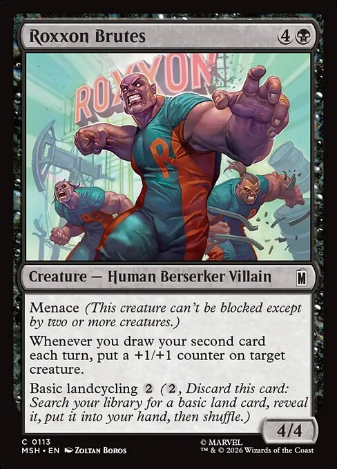 Roxxon Brutes - Marvel Super Heroes - C - 113