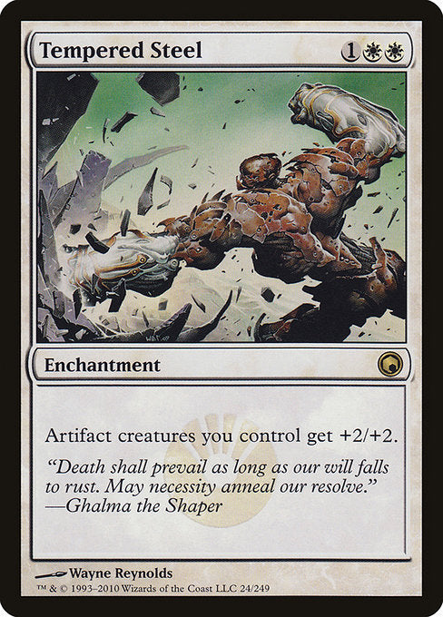 Tempered Steel - Scars of Mirrodin - R - 24