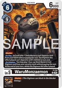 WaruMonzaemon (Official Store Tournament 2026 Vol. 1) - Digimon Promotion Cards - Promo - P-216 P