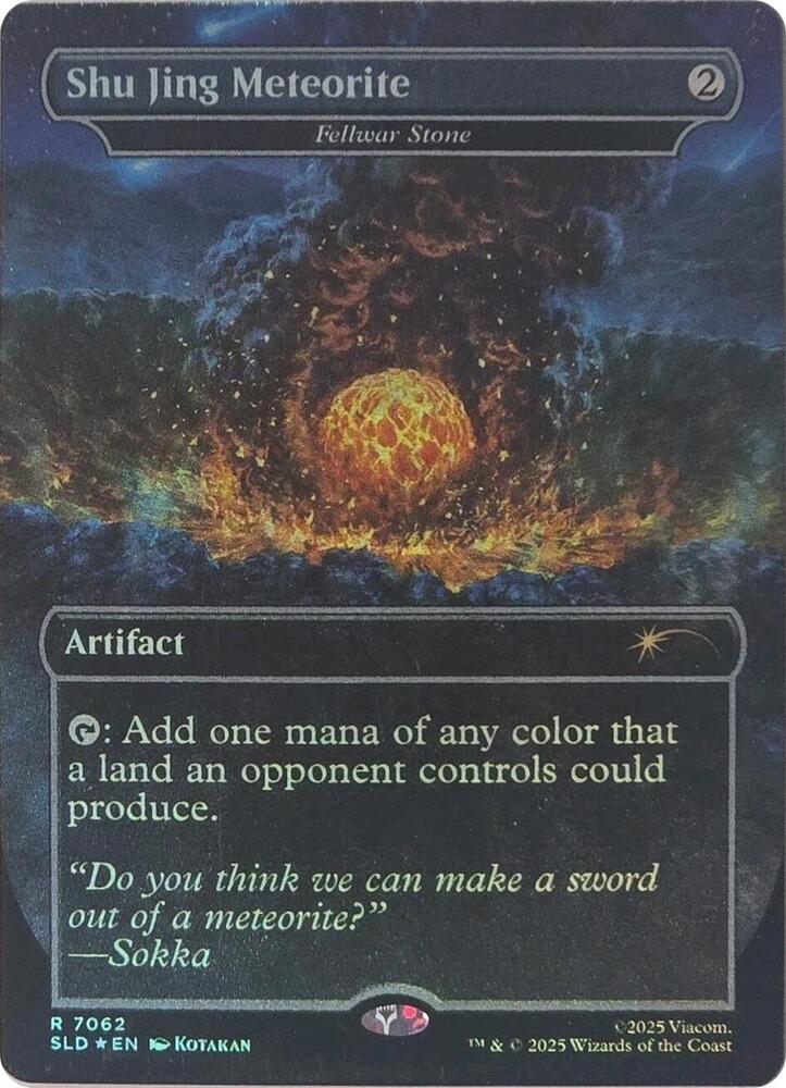 Shu Jing Meteorite - Fellwar Stone (Rainbow Foil) - Secret Lair Drop Series - R - 7062