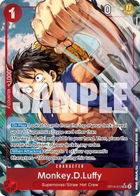 Monkey.D.Luffy - OP14-013 (Alternate Art) - The Azure Sea's Seven - SR - OP14-013