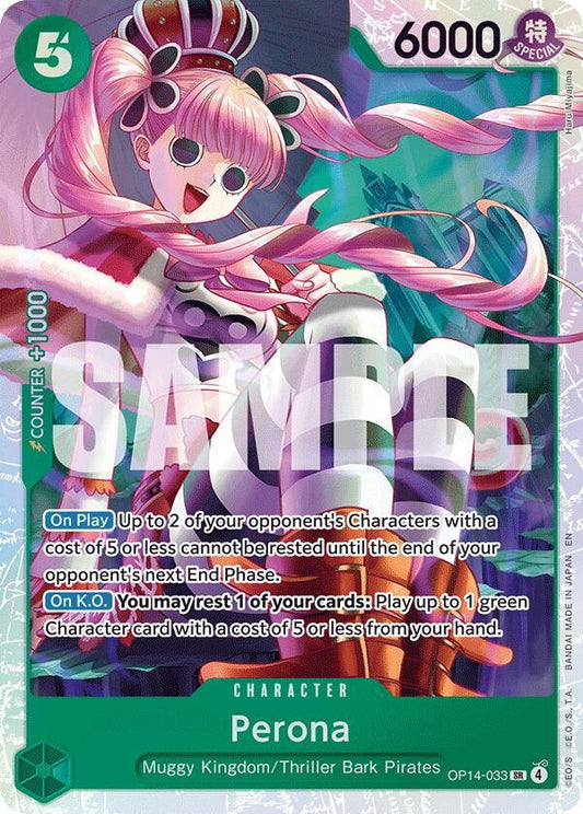 Perona - OP14-033 - The Azure Sea's Seven - SR - OP14-033