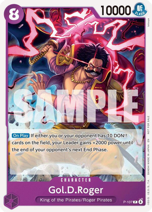 Gol.D.Roger (Store Tournament 2025 Vol. 4) - One Piece Promotion Cards - PR - P-107