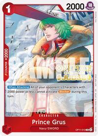 Prince Grus (Judge Pack Vol. 7) - One Piece Promotion Cards - R - OP11-013