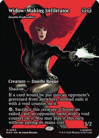Widow-Making Infiltrator - Dauthi Voidwalker (Borderless) - Marvel Universe Eternal-Legal - M - 63