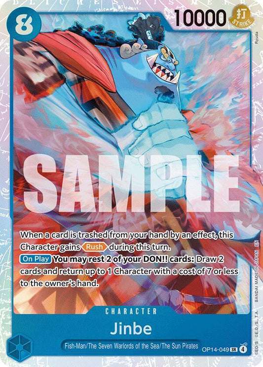 Jinbe - OP14-049 - The Azure Sea's Seven - SR - OP14-049