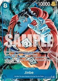 Jinbe - OP14-049 (Alternate Art) - The Azure Sea's Seven - SR - OP14-049