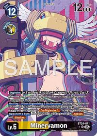 Minervamon (Alternate Art) - Time Stranger - Super Rare - BT24-041 SR