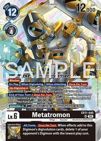 Metatromon - Dawn of Liberator - Super Rare - EX11-045 SR
