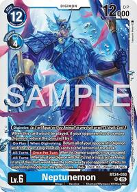 Neptunemon - Time Stranger - Super Rare - BT24-030 SR