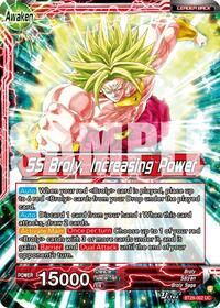 Broly // SS Broly, Increasing Power - Fearsome Rivals - Uncommon - BT29-002