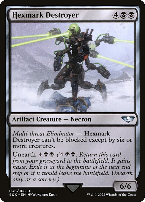 Hexmark Destroyer - Universes Beyond: Warhammer 40,000 - U - 36
