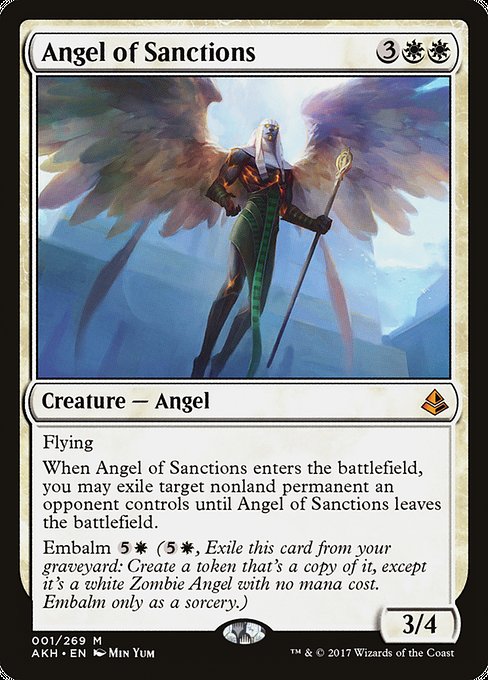 Angel of Sanctions - Amonkhet - M - 1
