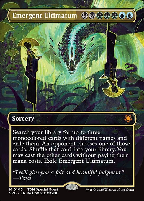 Emergent Ultimatum (Borderless) - Special Guests - M - 105