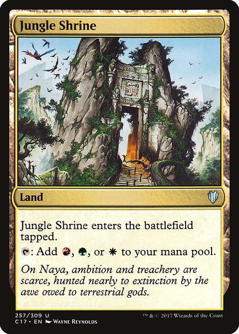 Jungle Shrine - Commander 2017 - U - 257