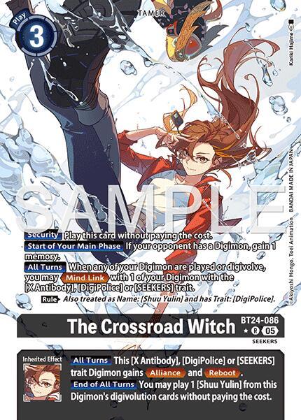 The Crossroad Witch (Alternate Art) - Time Stranger - Rare - BT24-086 R