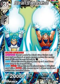SSB Son Goku & SSB Vegeta, Battle With a God - Fearsome Rivals - Common - BT29-140