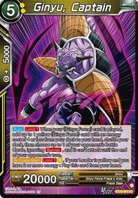 Ginyu, Captain - Fearsome Rivals - Uncommon - BT29-069